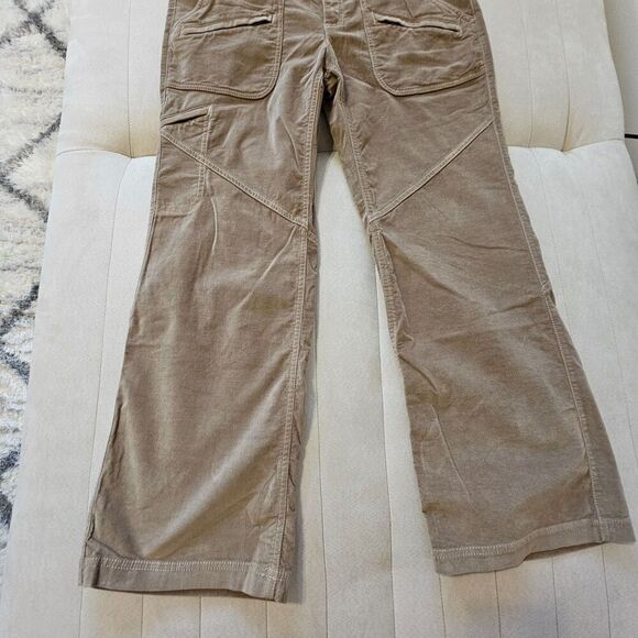 Athleta Corduroy Velvet Outdoor Pants Jeans Women Size 12P - Picture 3 of 14